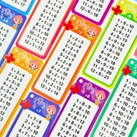 Maths Training Cards Addition Subtraction Multiplication and Division Educational Toys Student Arithmetic with Erasable Pen 2