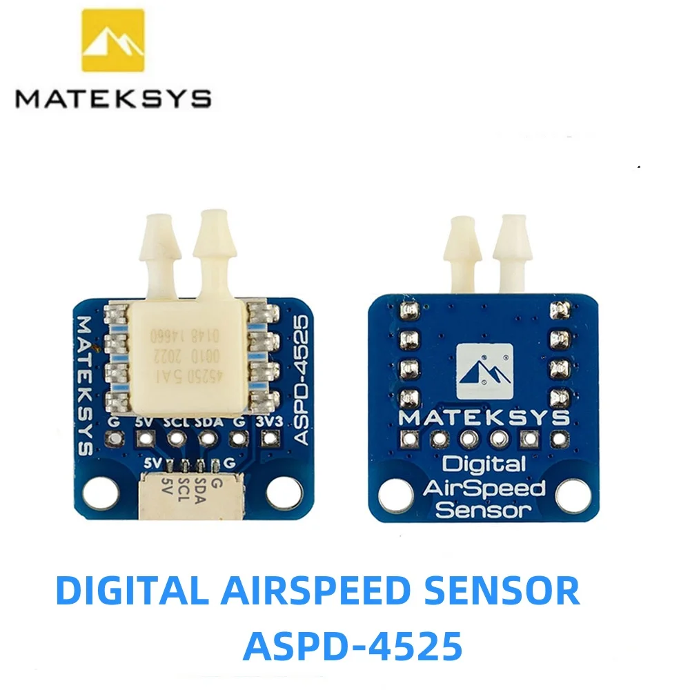 Matek Aspd-4525 Sensore Airspeed Digitale 4 ~ 6V Dc Per Controller Di Volo F405-Wing F411-Wing F722-Wing Rc Fpv Racing Drone
