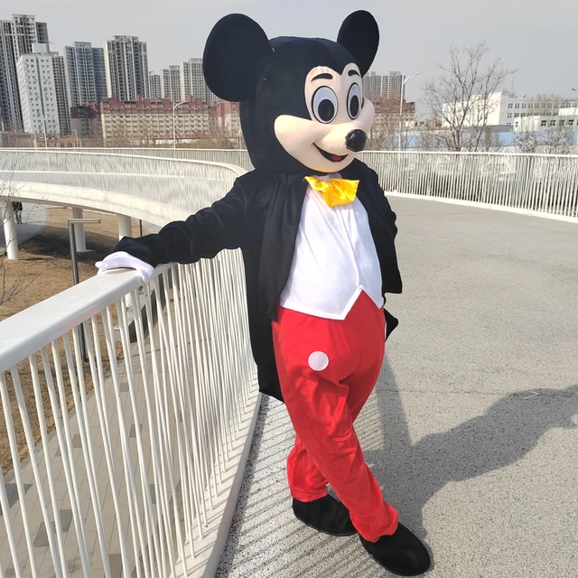 Disfraz de Mickey Mouse para niños, disfraz de Disney, disfraz de Mickey  Mouse, sombrero, traje de guantes, ropa de fiesta de Halloween y Carnaval -  AliExpress