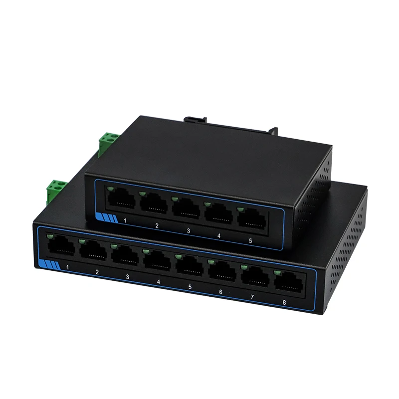 Switch Gigabit Ethernet dc ou Terminal de Alimentação Plug And Play Trilho Din Colocação Desktop Usr-sg1005 1008 Pusr Portas - Imagem 3