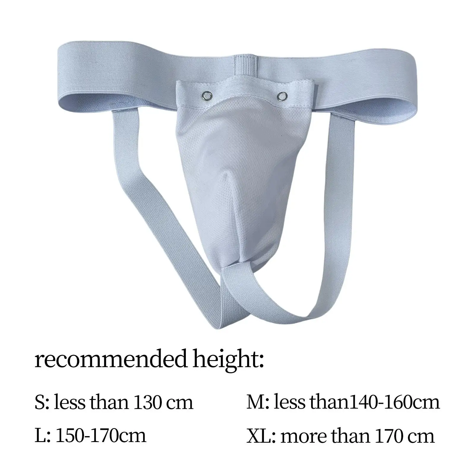 Mens Groin Protector Athletic Cup Jockstrap Support Underwear Crotch Protective