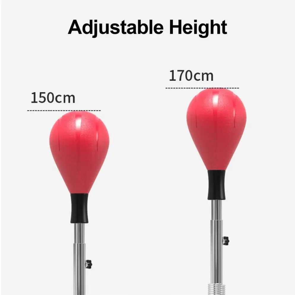 Best Quality Leather Speed Ball Punching Target Tumbler Standing Cobra Boxing Reflex Bag