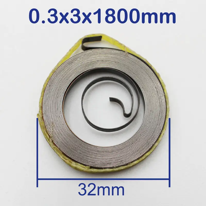 Flat Spiral Coil Constant Force Springs Various Sizes image 12
