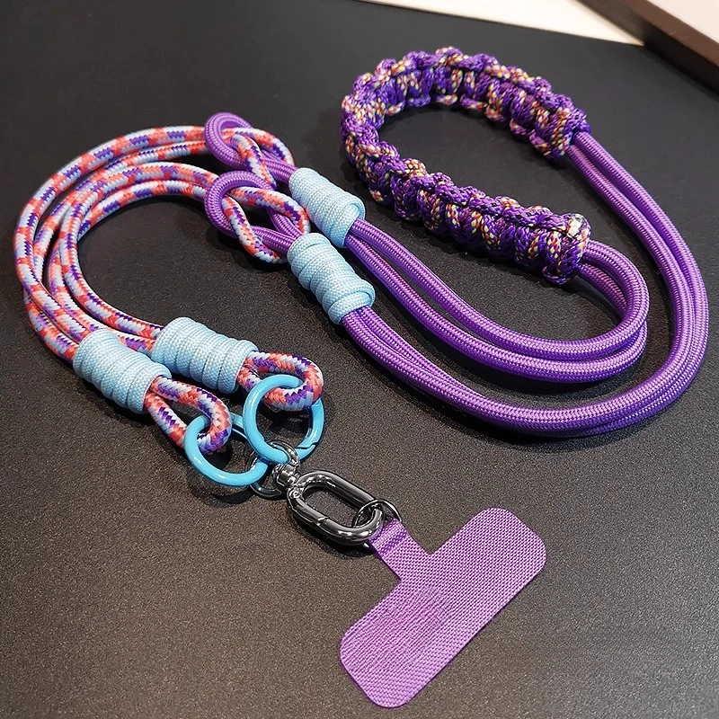 3-in-1 kreatives langes Umhängeseil zum Aufhängen von Mobiltelefonen, Umhängeband, Handschlaufe, abnehmbares Telefon-Lanyard, Wasserbecher-Hängeseil – Detail 4