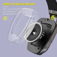 BINNUNE BW06 2.4GHz Wireless Gaming Headset with Mic for PS5 PS4 PC Mac Playstation Bluetooth Gaming Headset with Microphone - Image 3