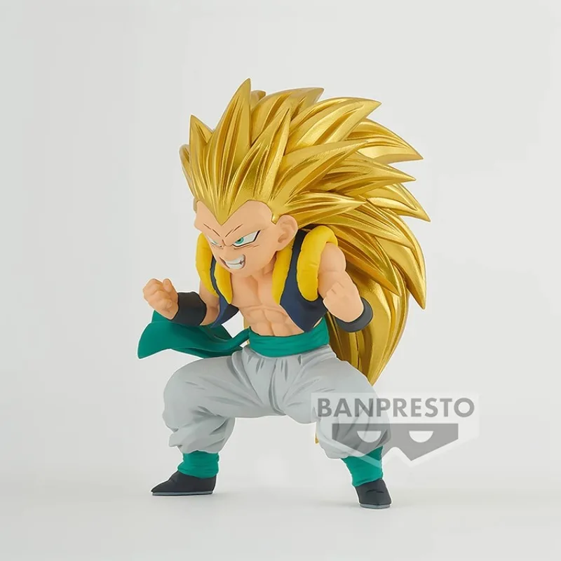 Bandai Original Banpresto Dragon Ball Z Anime Figures Super Saiyan 3 Gotenks Action Figures