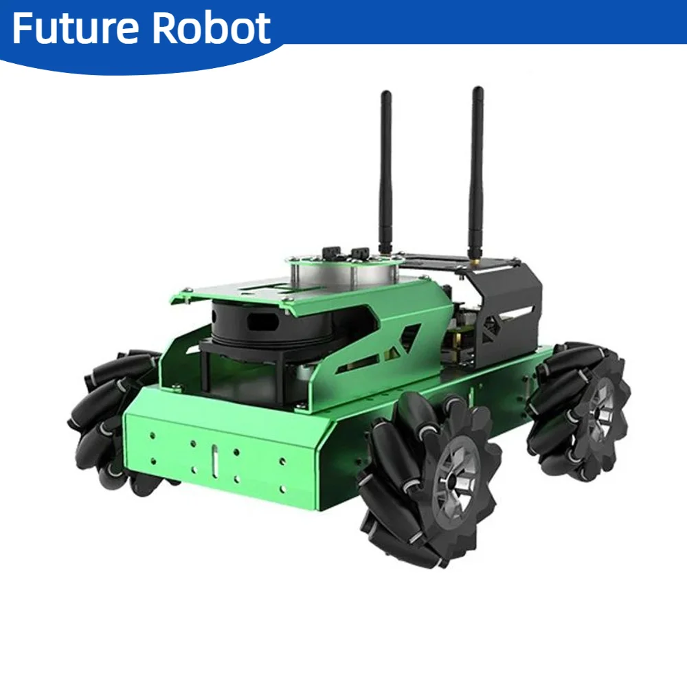 Hiwonder AI ROS Robot Kit Smart Car Programming Vision Slam Radar Mapping Navigation Somatosensory Voice Control For Jetson Nano
