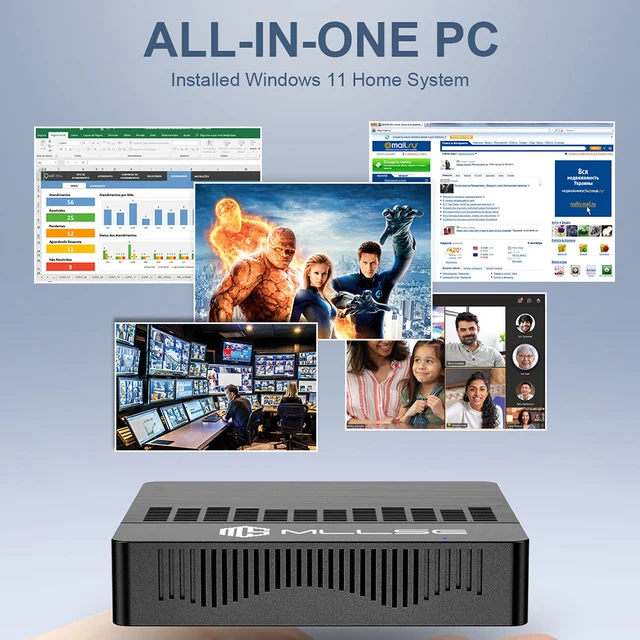 MLLSE Mini PC M2 Air Intel 5