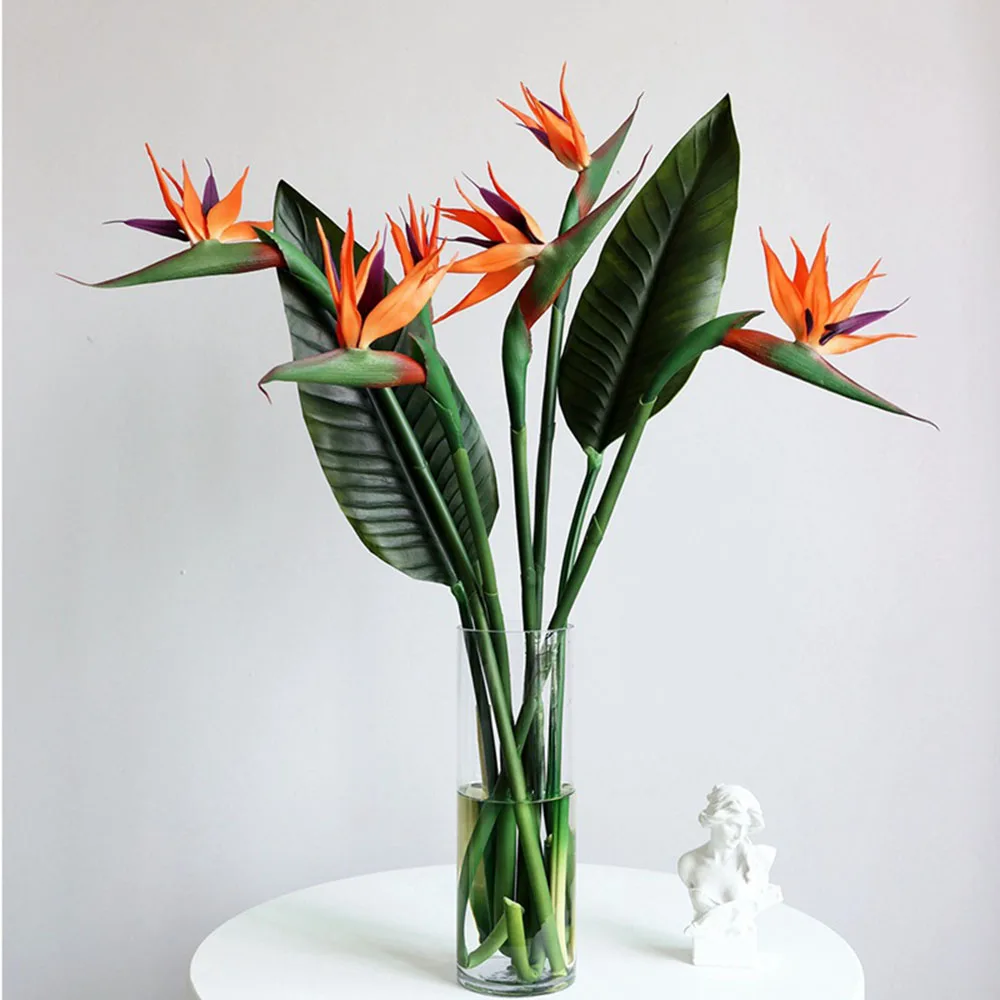 55/82Cm Idratante Paradiso Uccello Fiore Artificiale Casa Di Lusso Soggiorno Decorazione Simulazione Strelitzia Reginae Aiton
