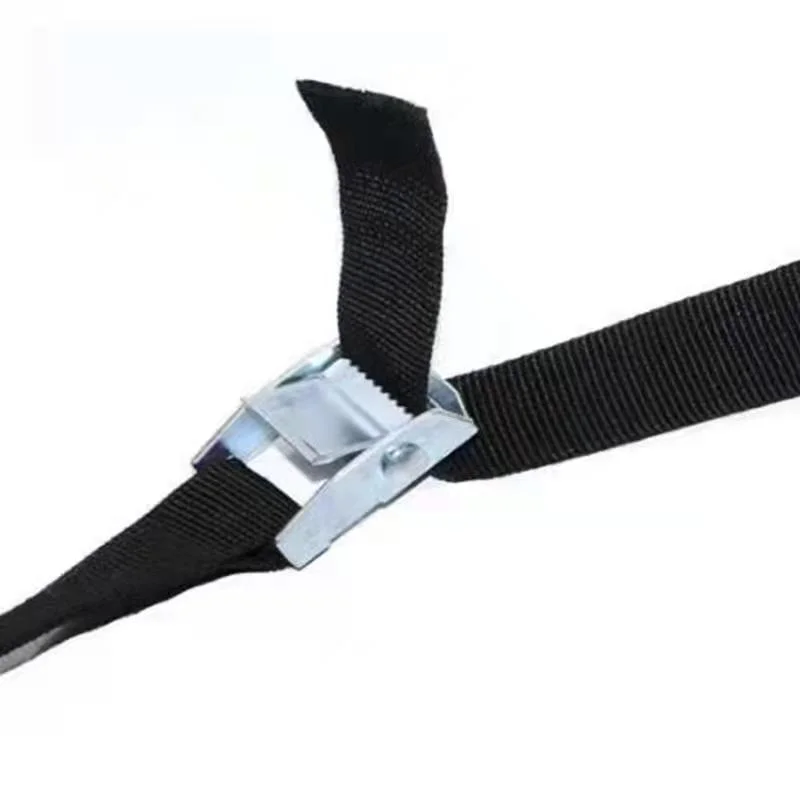 New 1/6M*25mm Black Tie Down Strap Strong Ratchet Belt Luggage Bag Cargo Lashing With Metal Buckle Dropshipping