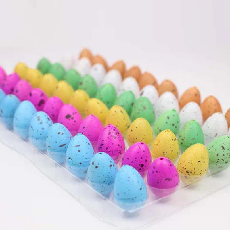 미니 매직 부화 성장 공룡 계란 치료, 어린이 생일 손님용 선물, 베이비 샤워 파티 선물, 소년 장난감 피나타, 10 개