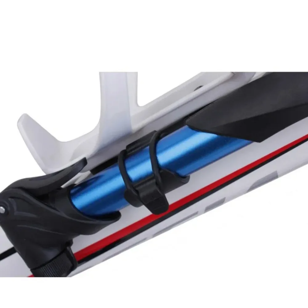 1pc Cycling Bicycle Pump Holder Silicone Strap Portable Bike Air Pump Clips Inflator Clamp Mount Bracket Holder Fixing Clip bike pump holder