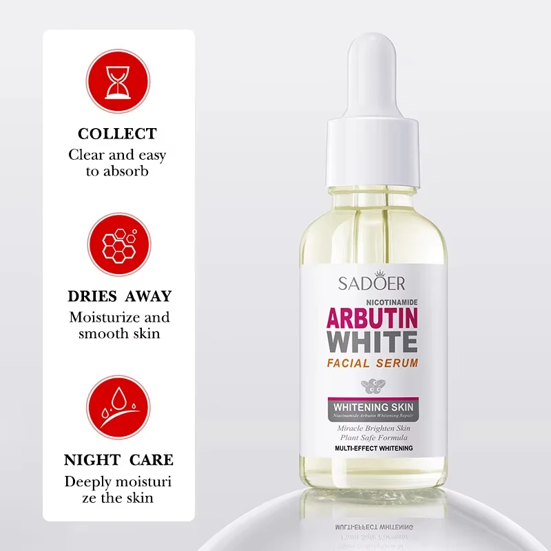 3pcs Arbutin Niacinamide Brightening Serum Facial Moisturizing Brightening Firming Face Serum Facial Essence Skin Care 3
