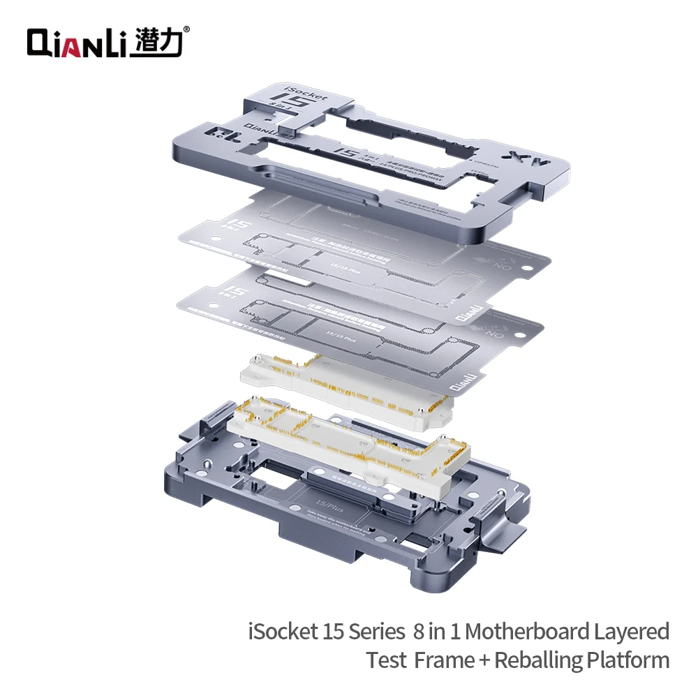 Qianli 테스트 마더보드 레이어드 프레임워크 / X-17 시리즈 마더보드 지원 / 모든 휴대폰 모델과 호환