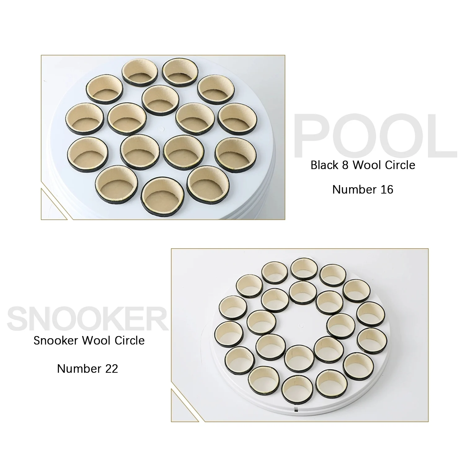 BilliardBallCleanerMachineWoolLoopsWoolCirclesPOOLSnooker