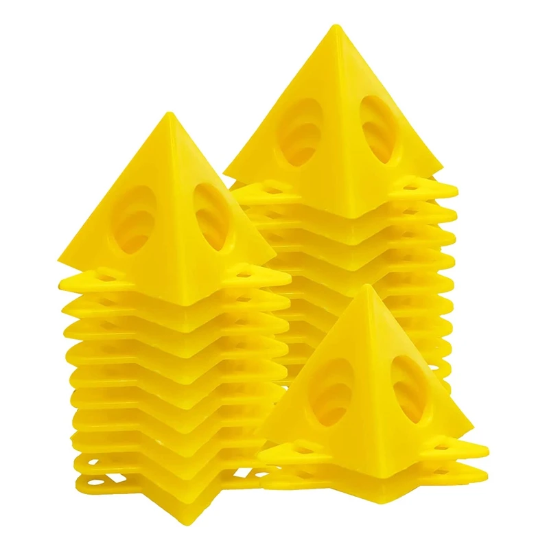 Promotion! 20Pcs Painter's Pyramid Stands Cabinet Paint For Canvas Door Risers Pouring Support Stand |