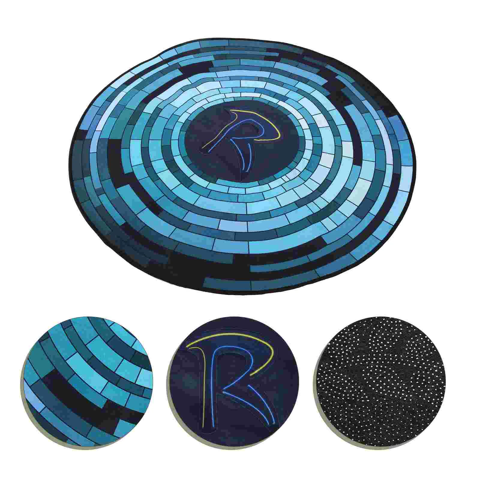 

Nonslip Drum Rug Soundproof Anti-skid Drum Mat Carpet Musical Instrument Area Rug