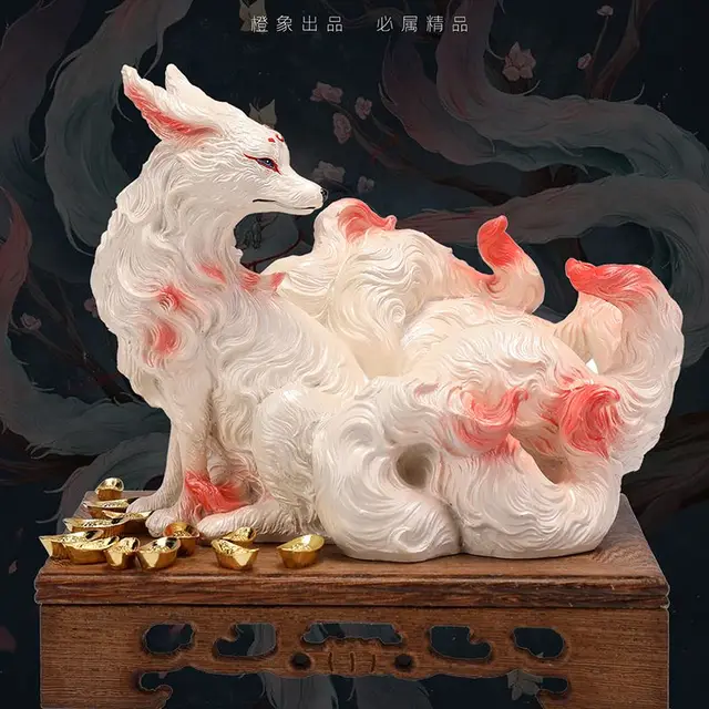 九尾の狐】一点物 フィギュア 仏像