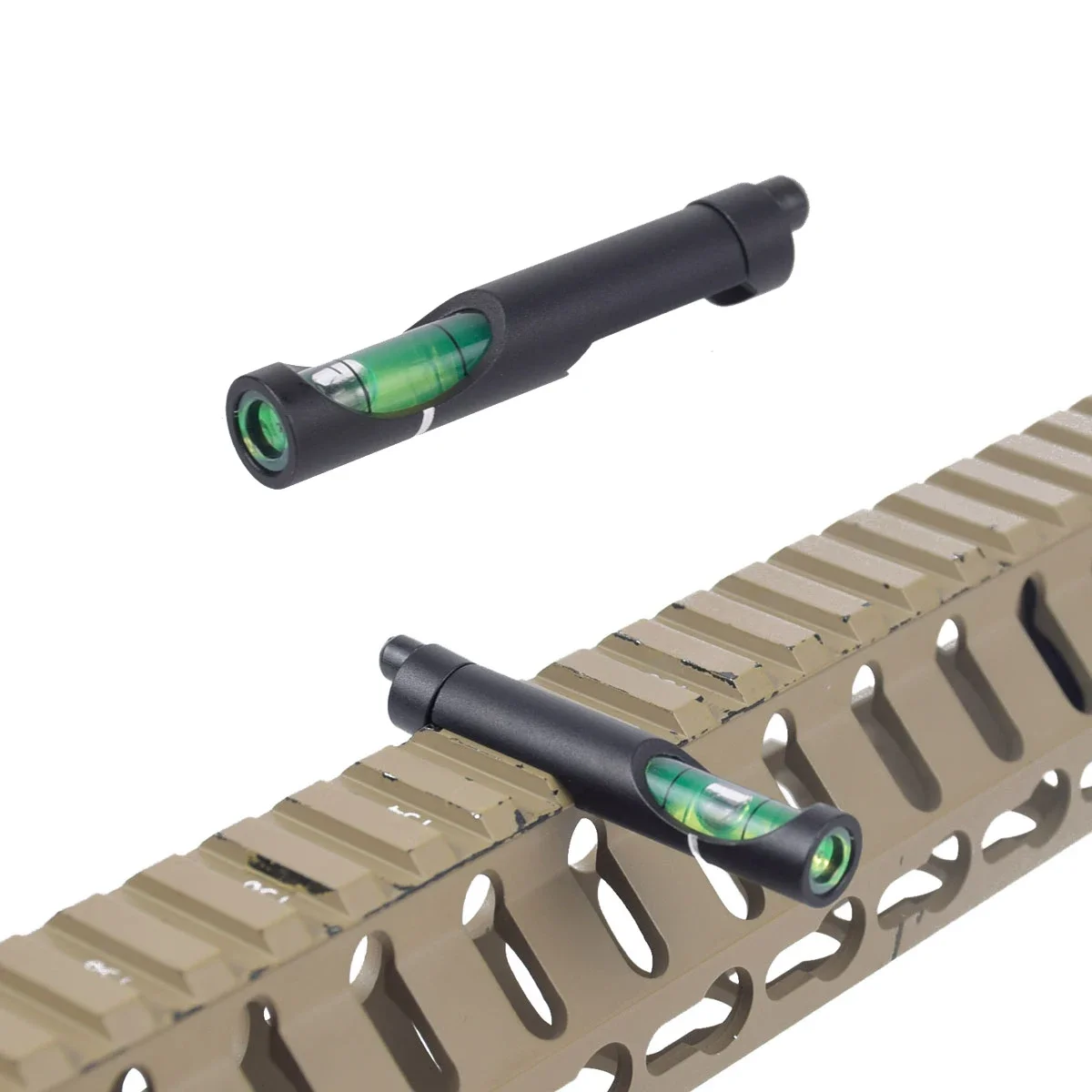 Tactical Rifle Scope Level Bubble for 25.4/30mm Scope Sight 20mm Picatinny Rail 2pcs Magnetic Leveling Bubble Gun Mount scope bubble level