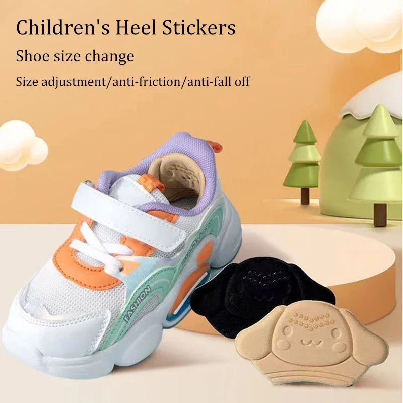 Insoles Patch Heel Pads Children's Shoe Pain Relief Pad Antiwear Feet Adjustable Size Back Sticker Cushion Inserts Insole 4pcs shoe insoles heel patch insole heel protector pads heel insoles heel cushion insole