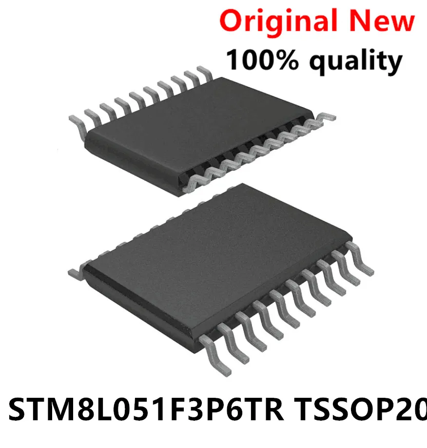 Original Genuine Stm8l051f3p6tr Tssop-20 16mhz/8kb Flash/8-bit ...