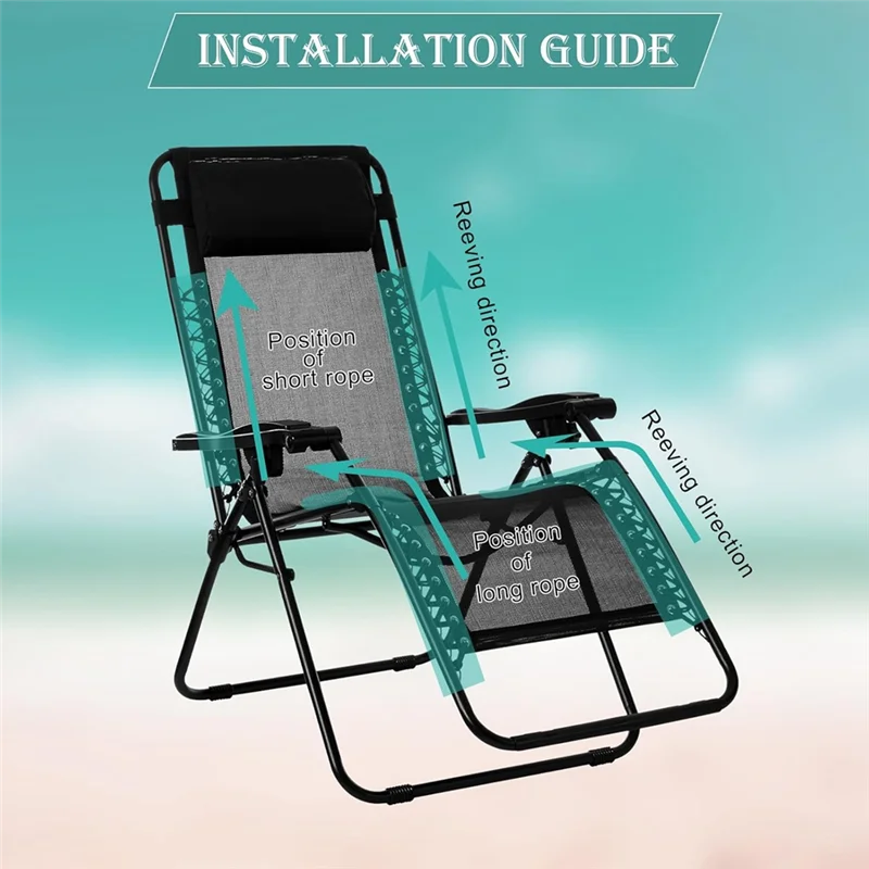 Outdoor Lounge Chair Repair Kit 5