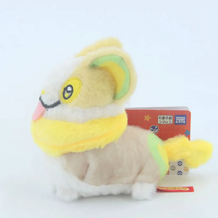 10pcs/lot Pokemon Yamper 12cm Plush Stuffed Toys Doll Toy Keychain Pendant for Children Kids Gifts