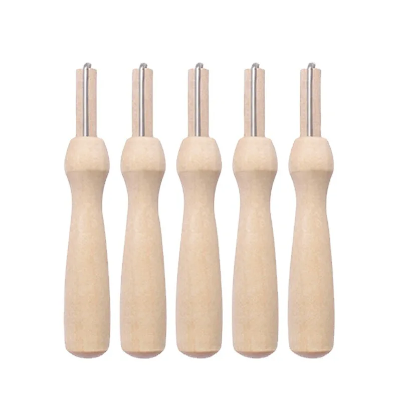 1Pcs Wooden Handle Wool Felting Needles Tools Felting Needle DIY Tools Accessories for Handmade Needles Supplies
