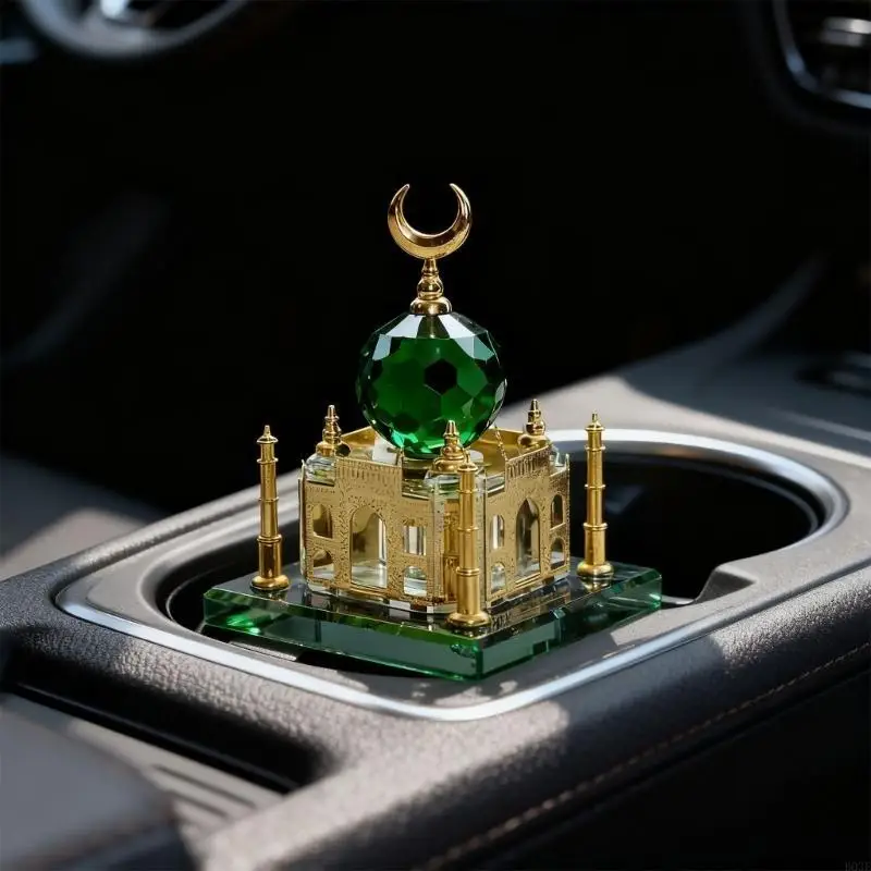 Desktop-Autodekorationen, religiöse Gebäudemodelle, luxuriöse Wohndekorationen, perfekte Weihnachtsgeschenke B03E – Detail 7