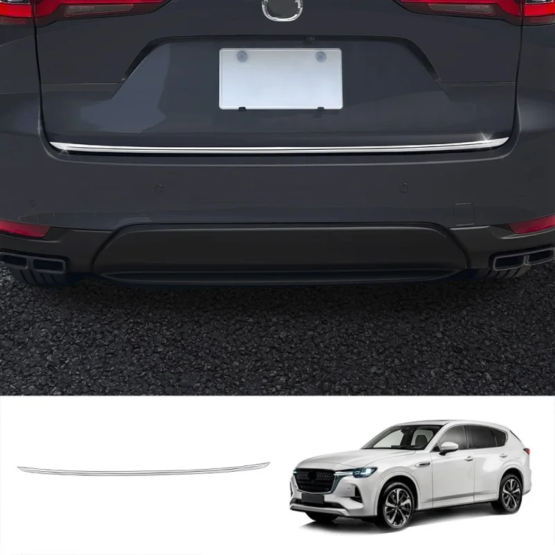 

Для Mazda CX-60 CX60 CX 60 2022 2023 2024 крышка багажника из нержавеющей стали