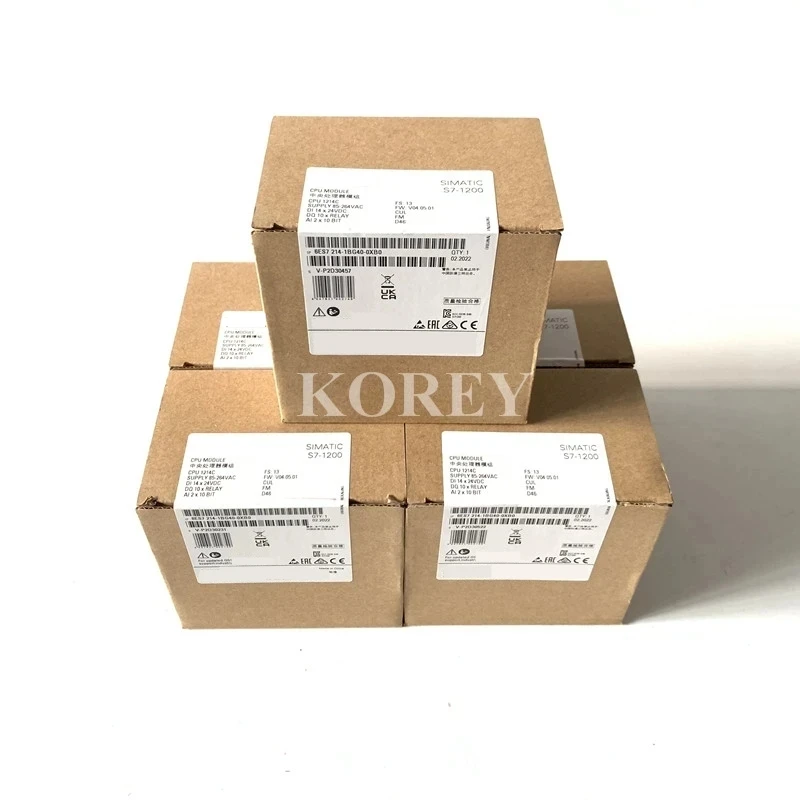 Modulo Cpu Serie S7-1200 6 Es7 Muslimay6 Es7 Muslim6 Es7 Muslim6 Es7 Muslimoriginale Nuovo