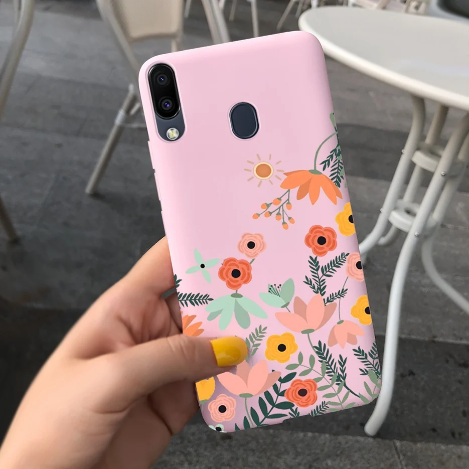 Stylish Cartoon Sunflower Soft Silicone Phone Back Cover