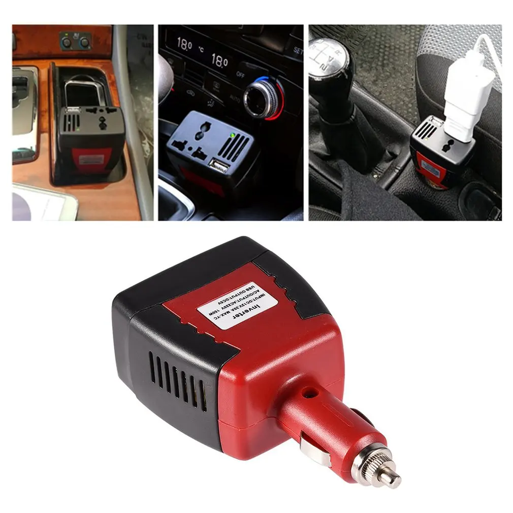 150W Car Inverter 12V To 220V 110V Power Converter Cigarette Lighter Power Supply Inverter