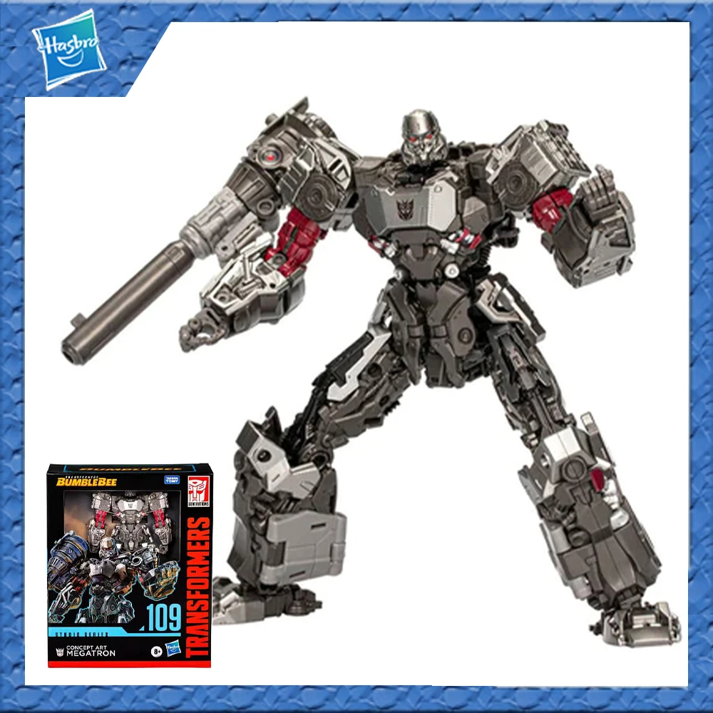 

Фигурка трансформера Hasbro, фигурка из серии 109 Leader Concept Art Megatron TF6, фигурка из коллекции игрушек, подарок для хобби