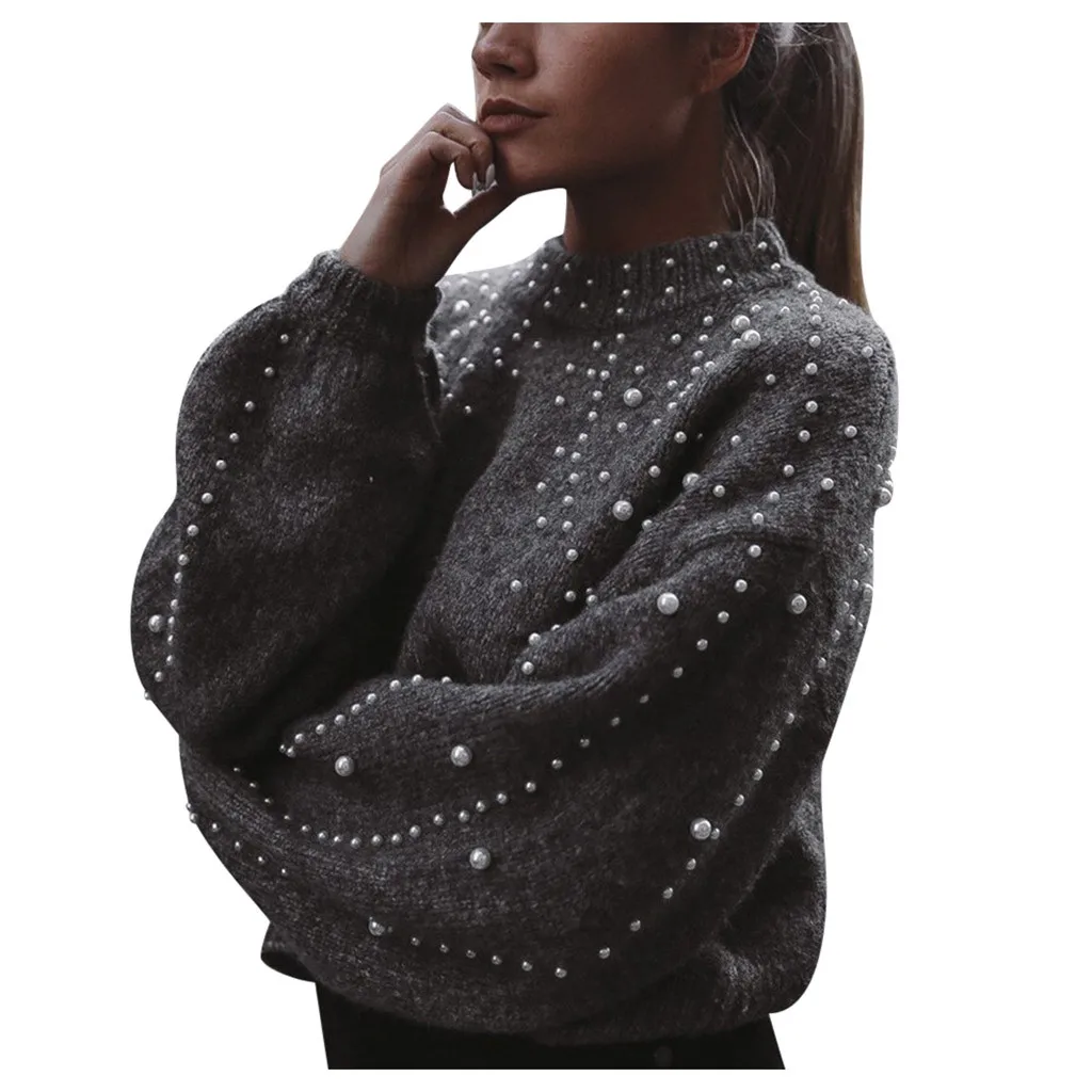 Trendy Women's Long Sleeve Knitted Sweater Blouse for Winter Fashion 1 S341673f8a38742f0a6c369251868100eM Trendy Women's Long Sleeve Knitted Sweater Blouse for Winter Fashion
