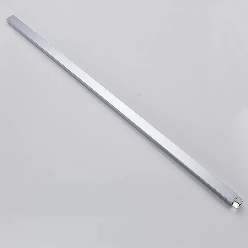 Shower Pipe Extension Height Adjustable Shower Bar Shower Set 40 Tube-Bar Extend Pipe For Shower Faucet Black Chrome Extension Tube Bar For Bathroom Faucet