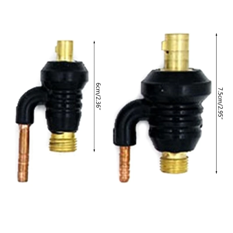 High-quality M16-Tig Torch Welding-Gas Adapter Nut Joint-Connector 10-25/35-50 Tig Welding Adapter Consumables Tool Dropship 6