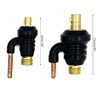 High-quality M16-Tig Torch Welding-Gas Adapter Nut Joint-Connector 10-25/35-50 Tig Welding Adapter Consumables Tool Dropship 6