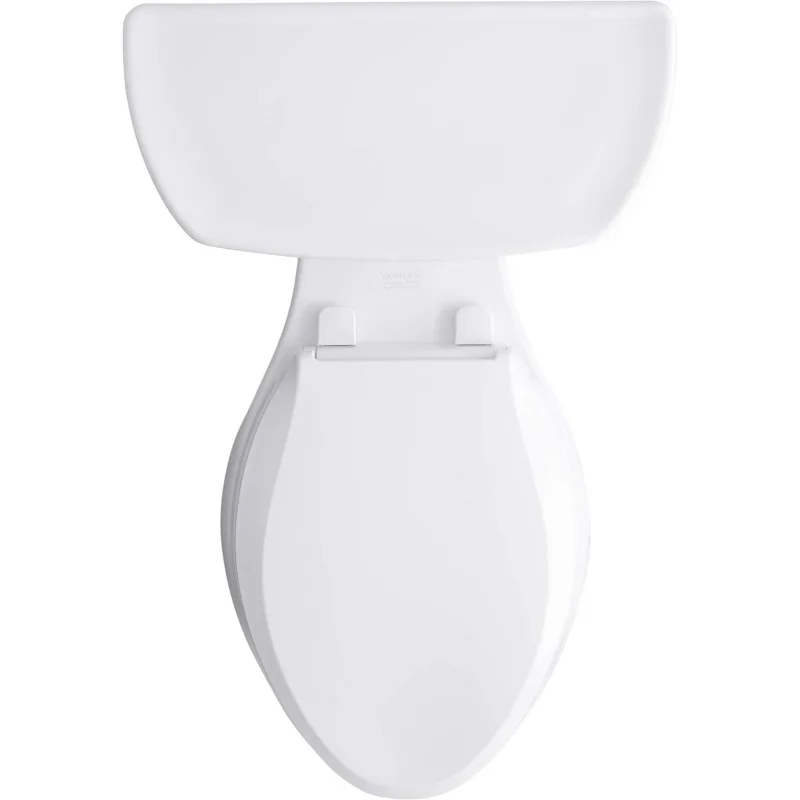 K-3999-0 Highline Comfort Height Two-piece Elongated 1.28 Gpf Toilet with Class Five Flushing Technology And Left-hand Trip Lev