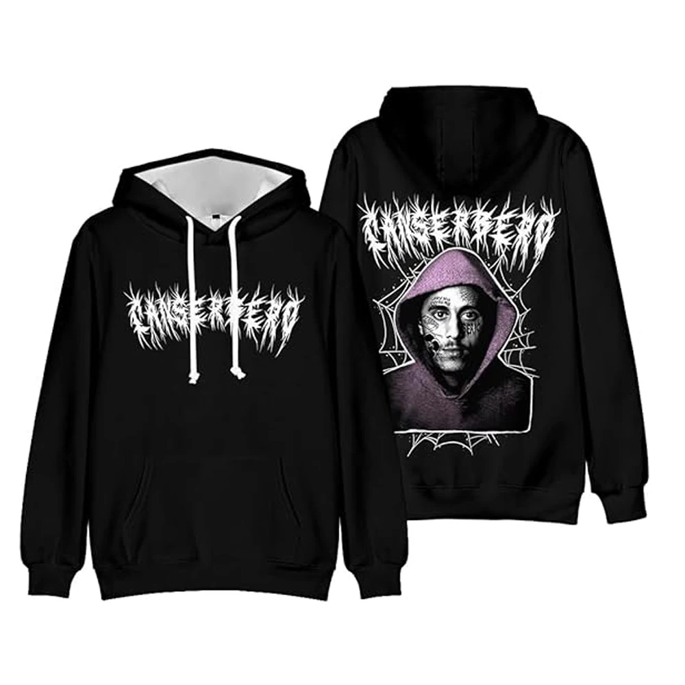 Canserbero Logo sudaderas con capucha Vida Album Merch sudaderas
