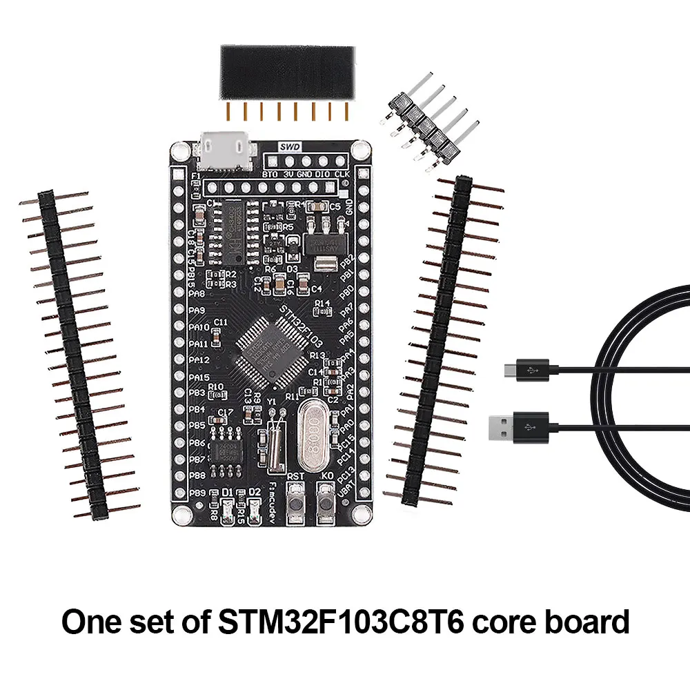 

STM32F103C8T6 ARM STM32 Minimum System Development Board Module STM32F103C8T6 Core Learning Board for Arduino