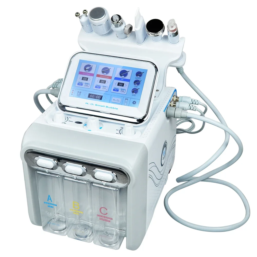 6 in 1 Facial Machine Hydra Aqua Deep Cleaning Skin Care Device