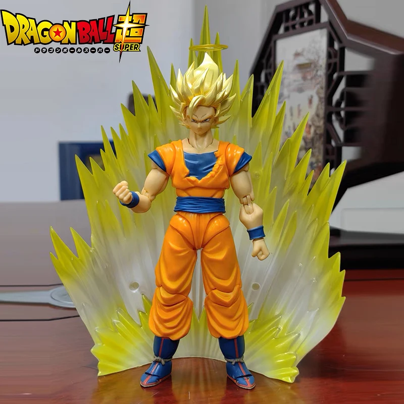 

Dragon Ball Demoniacal Fit Df Ssj2 Shf Super Saiyan 2 Sun Wukong Anime Action Figure Toy Demon Buster Gifts Model Collection