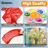 Marie's Gouache Paint Set,18 Colors & 2pcs Paintbrushes Kit in 5ml/Tubes for Canvas,Paper,DIY,Painting for Adults,Students 4