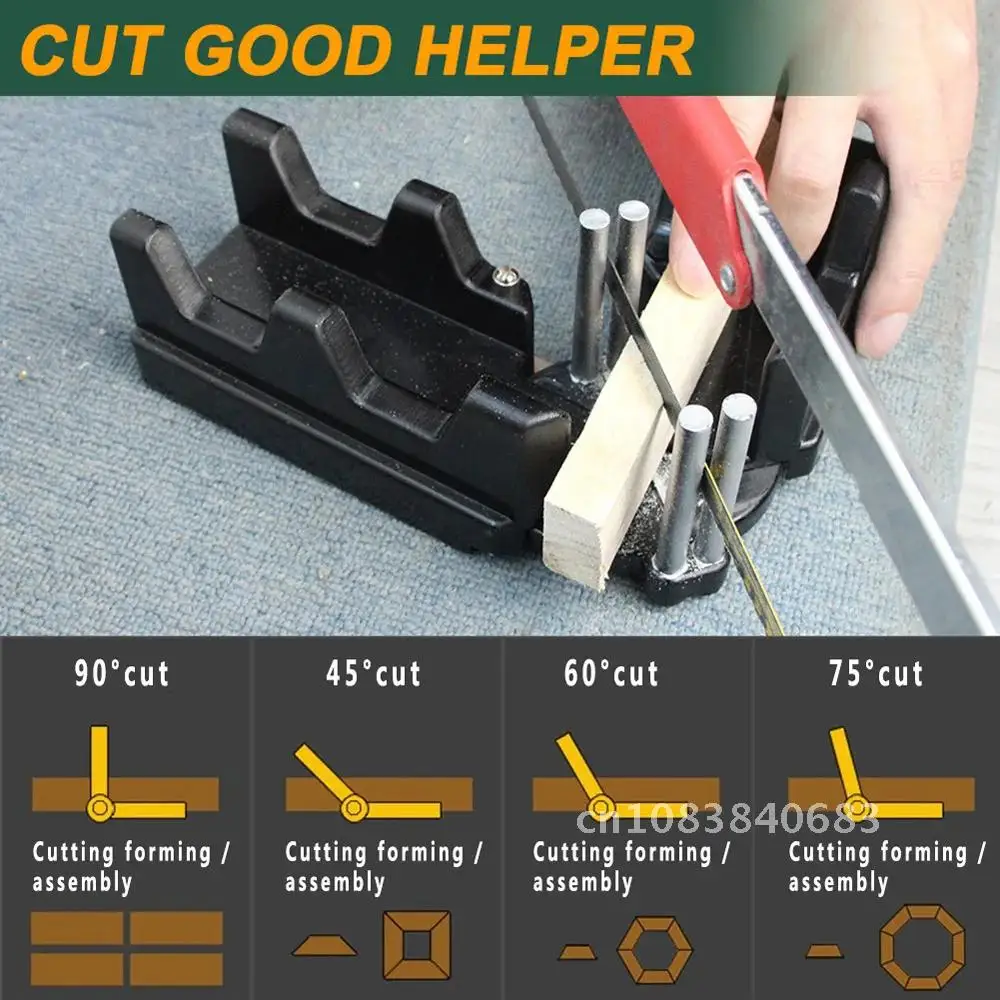 

Corner Clamp 85 To 180 Degree Angle Clamp Protractor Wood Working Tools 2-in-1 Mitre Measuring Cutting Tool Dropshipping