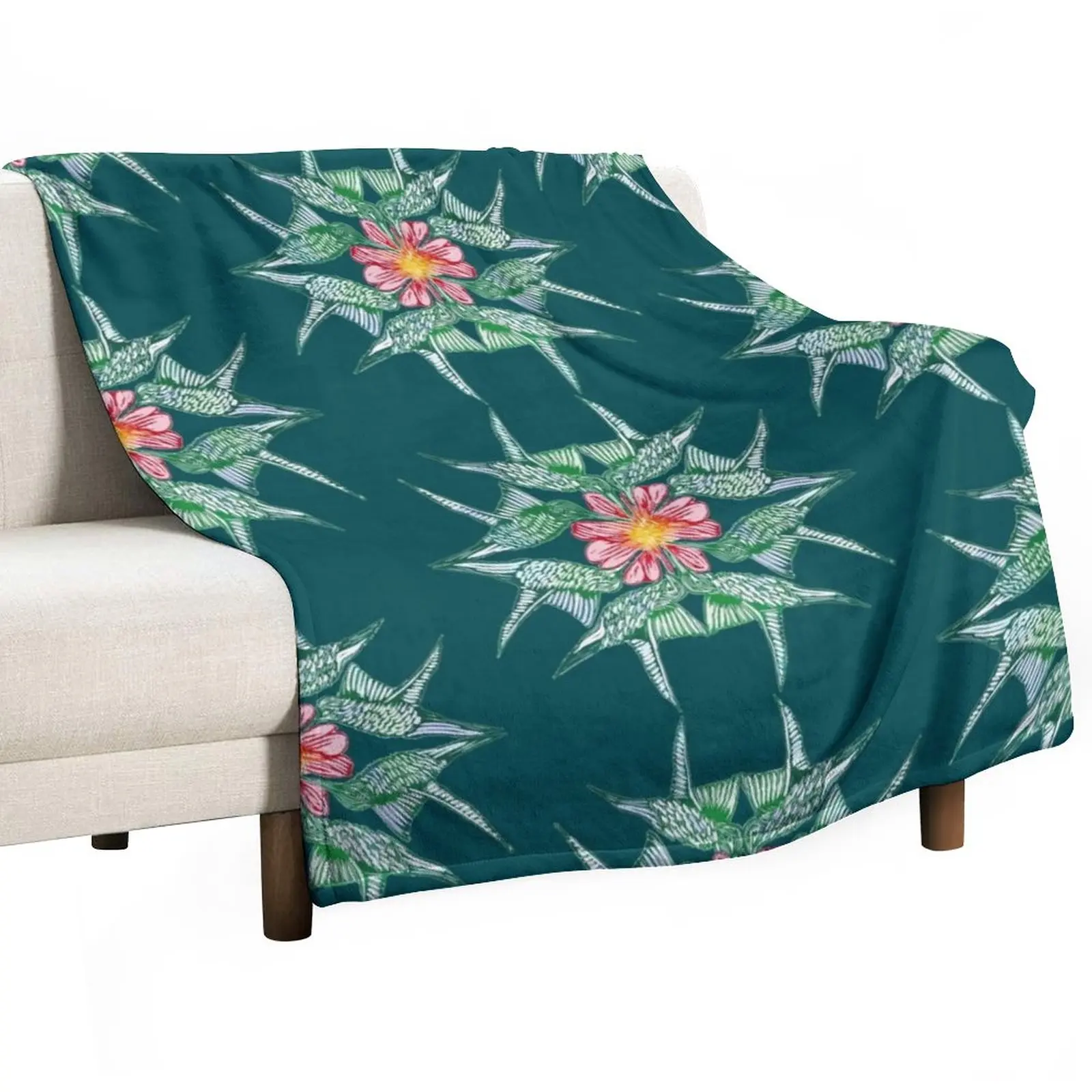 

Field Colibri Throw Blanket heavy to sleep Flannel Blankets
