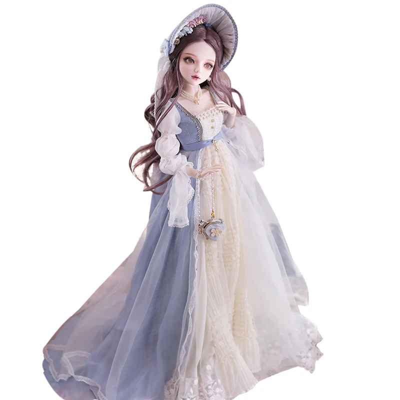 BJD Dolls 1/3 60 CM Doll For Girls Gift Full Set With Fashion Clothes Shoes Wig Toy