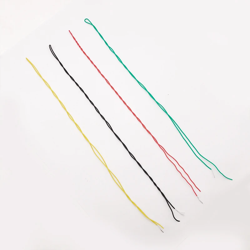 Fil silicone 4 mètres 0,8mm pour drone FPV - Cuivre étamé 11P