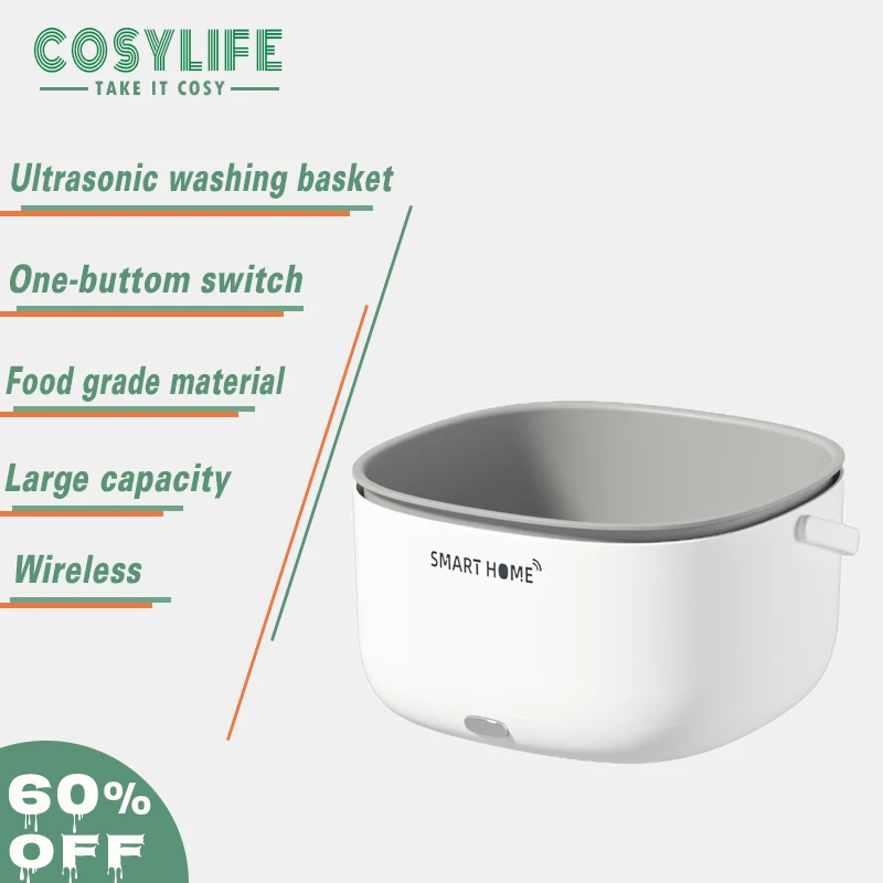 CosylifeElectricUltrasoundFruitAndVegetableWashingBasket