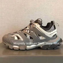  Hot Sale Men Flat Sneakers Lace Up Thick Sole Colorful Lovers Trainers Designer Women Walking Running Flats Unisex Flat Shoes 